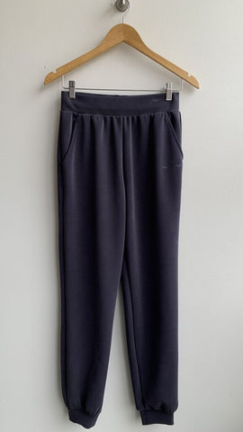 Lazy Pants Black Recycled Polyester Joggers - Size Small