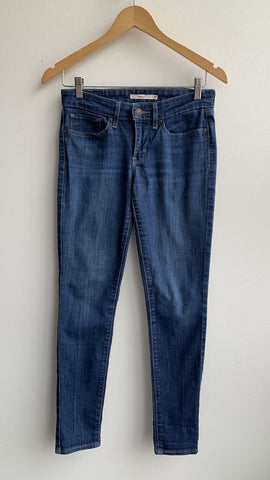 Levi's Dark Wash 711 Skinny Jean - Size 27
