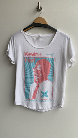 Ideal T White Kevin Hart Graphic Tee - Size Small