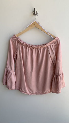 Only Blush Off-the-Shoulder Top - Size 34