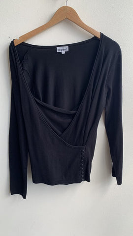 fille a suivre Black Ballet Sweater - Size X-Large