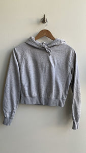 Grey Rib Trim Hoodie - Size X-Small (Estimated)