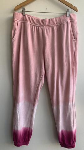 Wildfox Pink Tie-Dye Sweatpants - Size X-Large