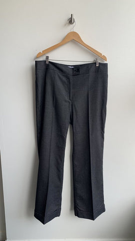 Pre-Owned Michel by Michel Antoni Black Textured Trousers - Size 16