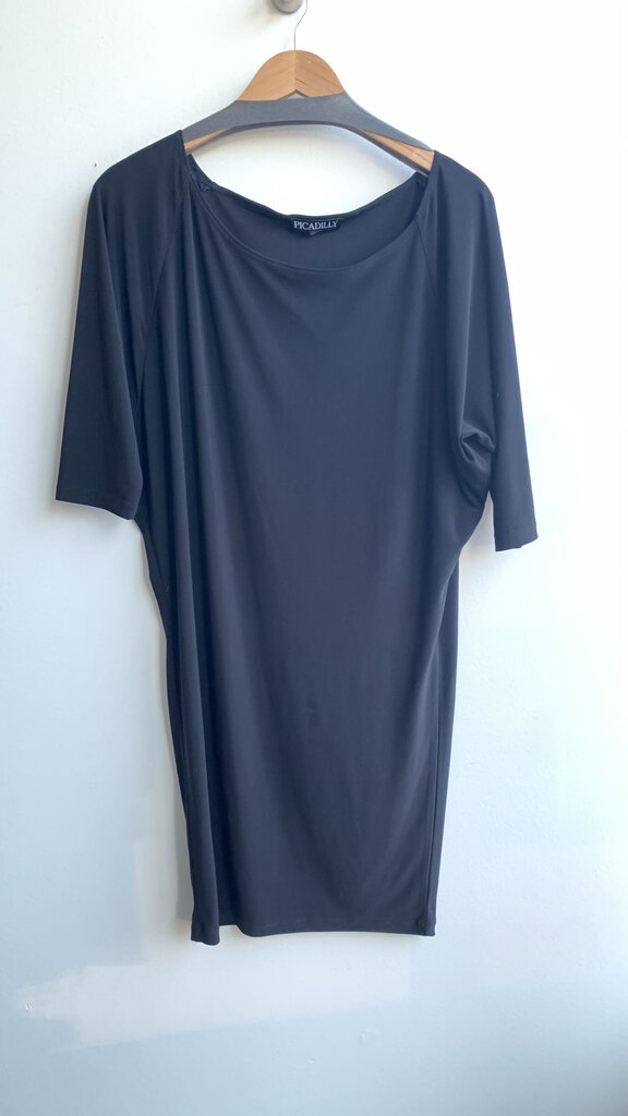 Pre-Owned Picadilly Black Dolman Sleeve Dres - Size Small