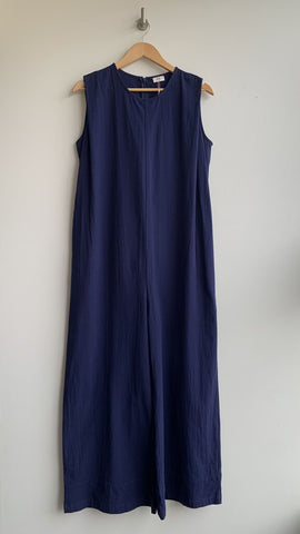 NLT Navy Sleeveless Oversized 'Franklin' Jumpsuit (NWT)- Size Small