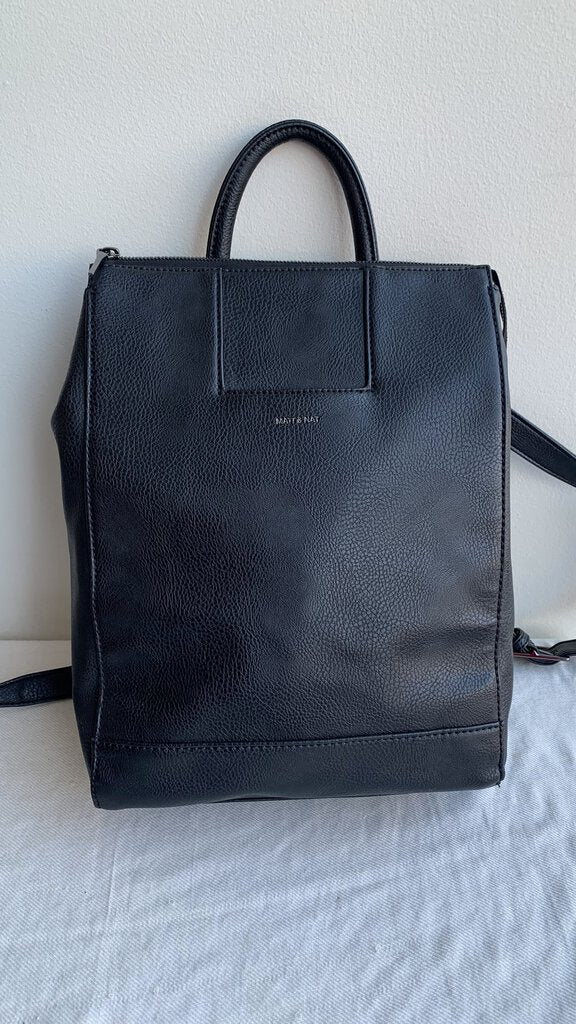 Pre-Owned Matt & Nat Black Backpack