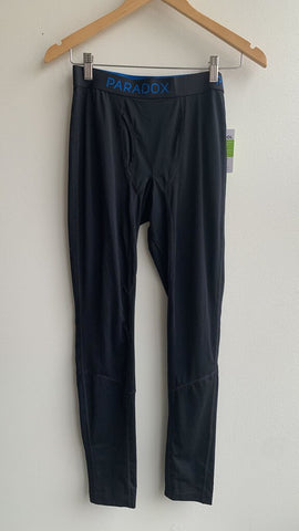 Pre-Owned Paradox Black Merino Wool Leggings (NWT)- Size Small