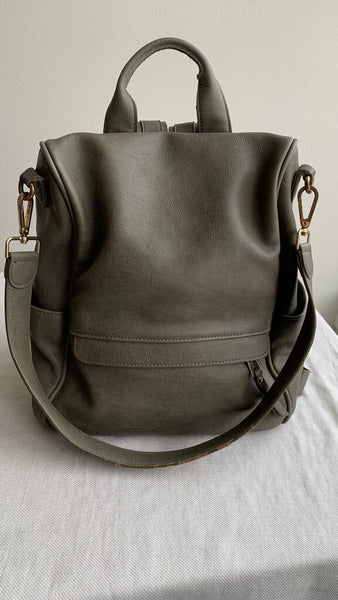 Pre-Owned Madison West Grey Backpack