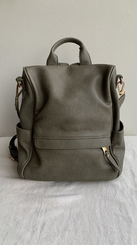 Pre-Owned Madison West Grey Backpack