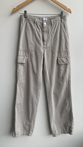 Pre-Owned Zara Tan Cargo Pants - Size 4