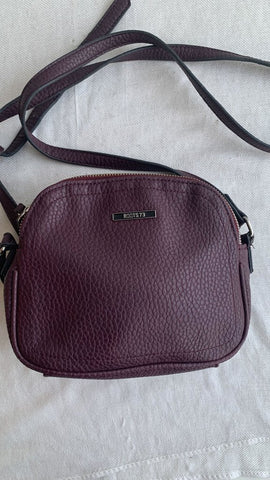 Pre-Owned Roots 73 Plum Mini Crossbody