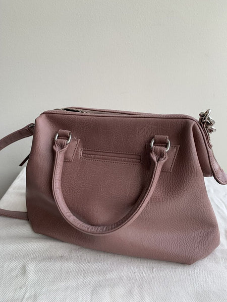 Pre-Owned Matt & Nat Mauve Satchel Handbag/Crossbody