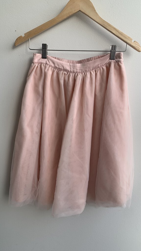 Pre-Owned Comme Toi Blush Tulle Skirt- Size Small (Estimated)