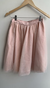 Pre-Owned Comme Toi Blush Tulle Skirt- Size Small (Estimated)