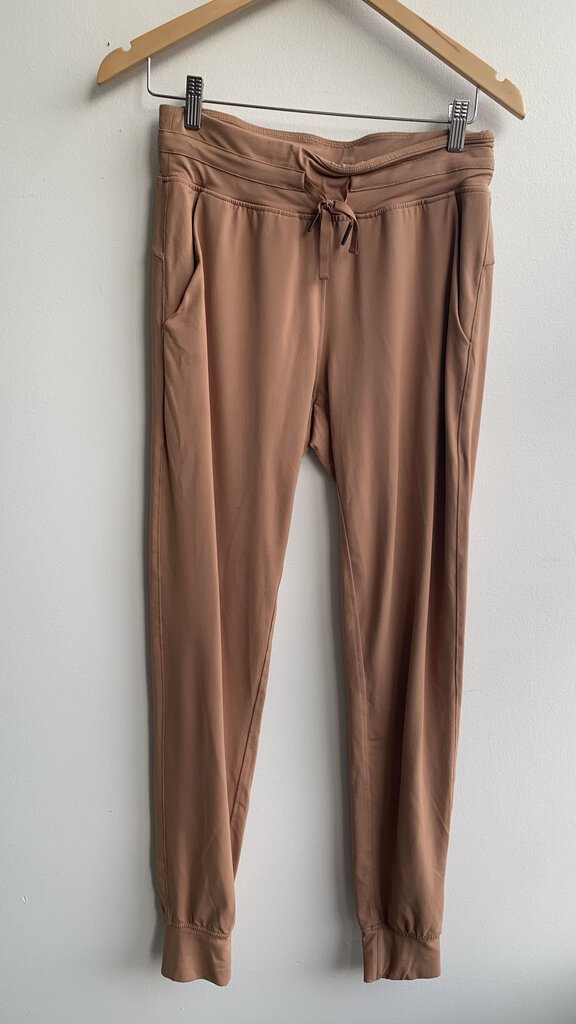 Pre-Owned Zyia Active Tan Joggers- Size Large