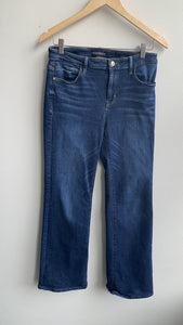 Pre-Owned Guess Dark Blue 'Sexy Boot' Denim- Size 29