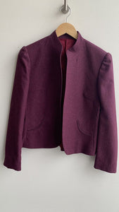 Pre-Owned Sears Place De La Mode Burgundy Jacket- Size Small (Estimated)