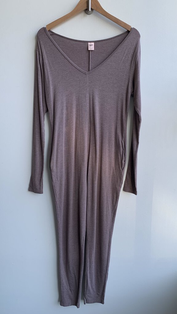 Pre-Owned Smash + Tess Brown Long Sleeve Jumpsuit - Size X-Small