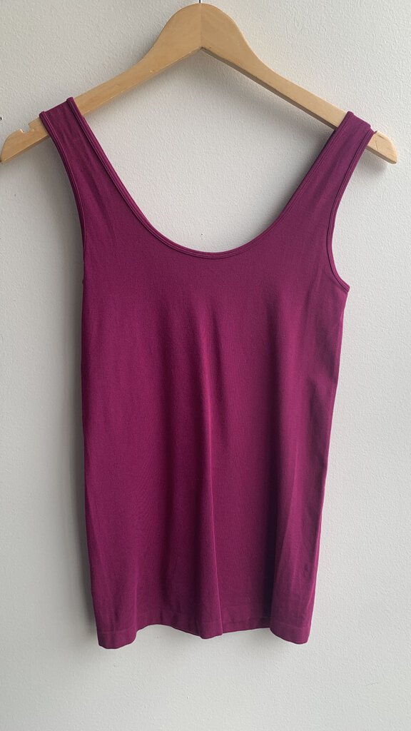 Pre-Owned C'est Moi Mulberry Stretch Tank - One Size