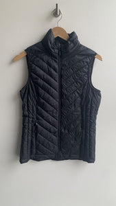 Pre-Owned 32 Degree Black Quilted Vest - Size Small