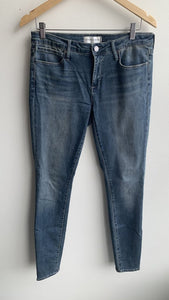 Pre-Owned Articles of Society Mid-Blue Washed Look Skinny Jeans - Size 29