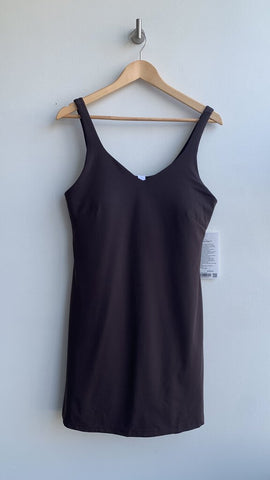 Pre-Owned Lululemon Brown Tennis Style Align Dress - Size 14 (NWT)