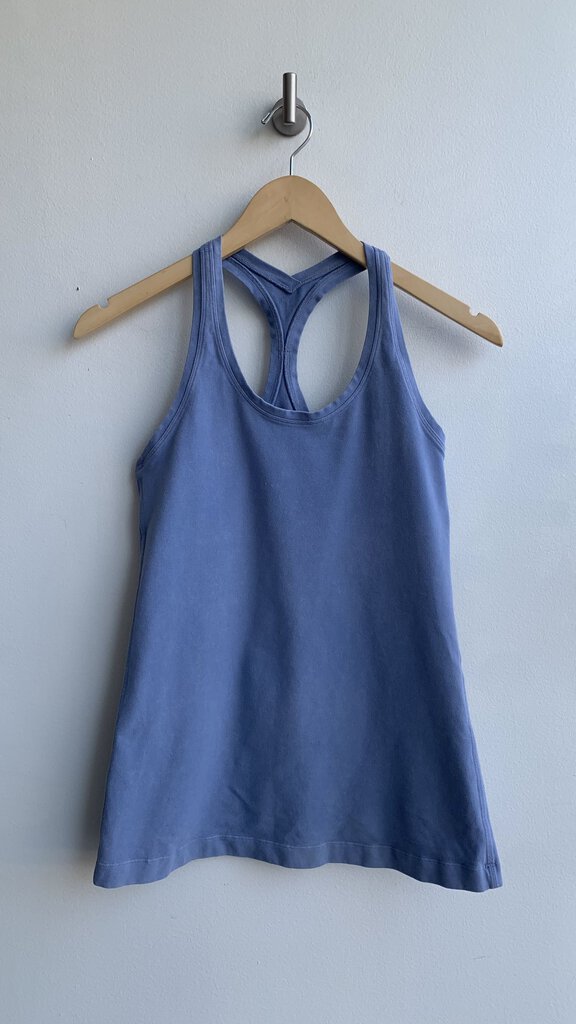 Pre-Owned Lululemon Baby Blue Racerback Tank Top- Size Medium (Estimated)