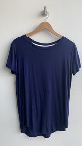 Pre-Owned Jackson Rowe Navy Crewneck Tee - Size Medium