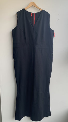 Pre-Owned Spanx Black Perflect Sleeveless Jumpsuit - Size 3X (NWT)