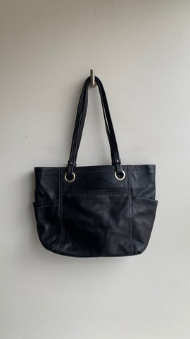 Pre-Owned The Sak Black Tote Bag