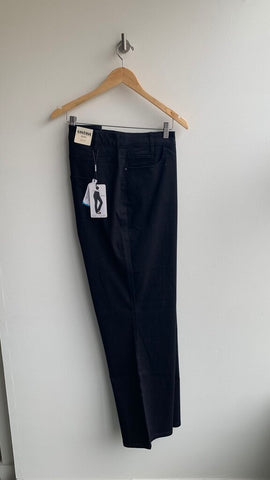 Pre-Owned Santana Black Mid-Rise Straight Leg Denim (NWT)- Size 22W