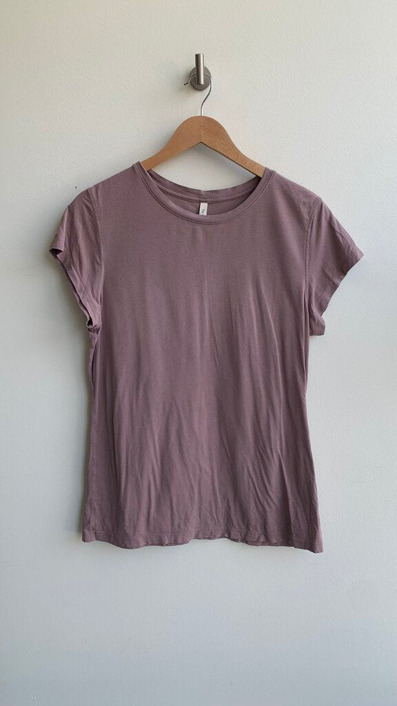 Pre-Owned Babaton Mauve Back Seam Tee - Size Large