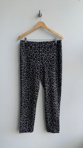 Pre-Owned Cabi Leopard Print Trousers - SIze 8