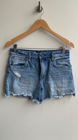 Pre-Owned Kut from the Kloth Light Wash High Rise Cut-Off Denim Shorts - Size 6