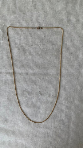 Pre-Owned Gold Twisted Chain Necklace