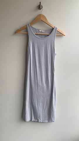 Pre-Owned TNA Grey Back Cut Out Sleeveless Dress- Size Medium