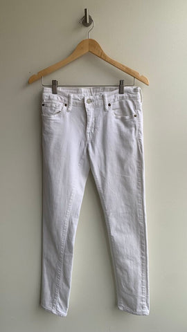 Pre-Owned Ralph Lauren Denim & Supply White Skinny Jeans - Size 28