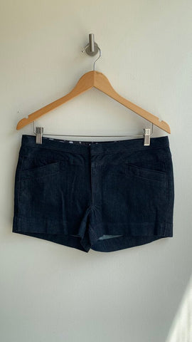 Pre-Owned Boom Boom Jeans Dark Wash Short Shorts- Size 11