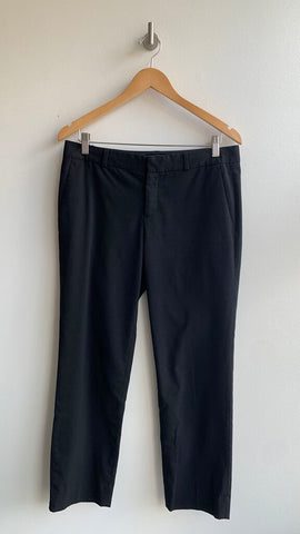 Pre-Owned Banana Republic Black 'Hampton' Trouser Pant - Size 6