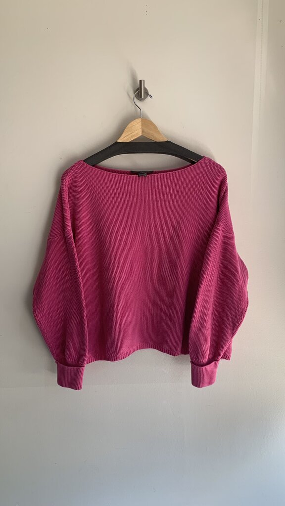 Pre-Owned French Connection Pink Boxy Fit Sweater- Size Medium