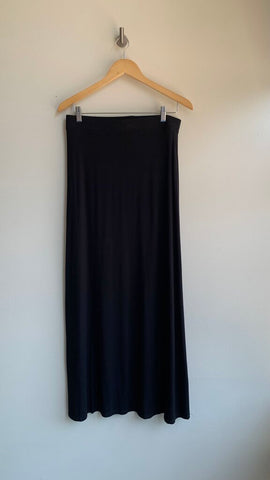 Pre-Owned Dalia Black Maxi Skirt - Size Medium