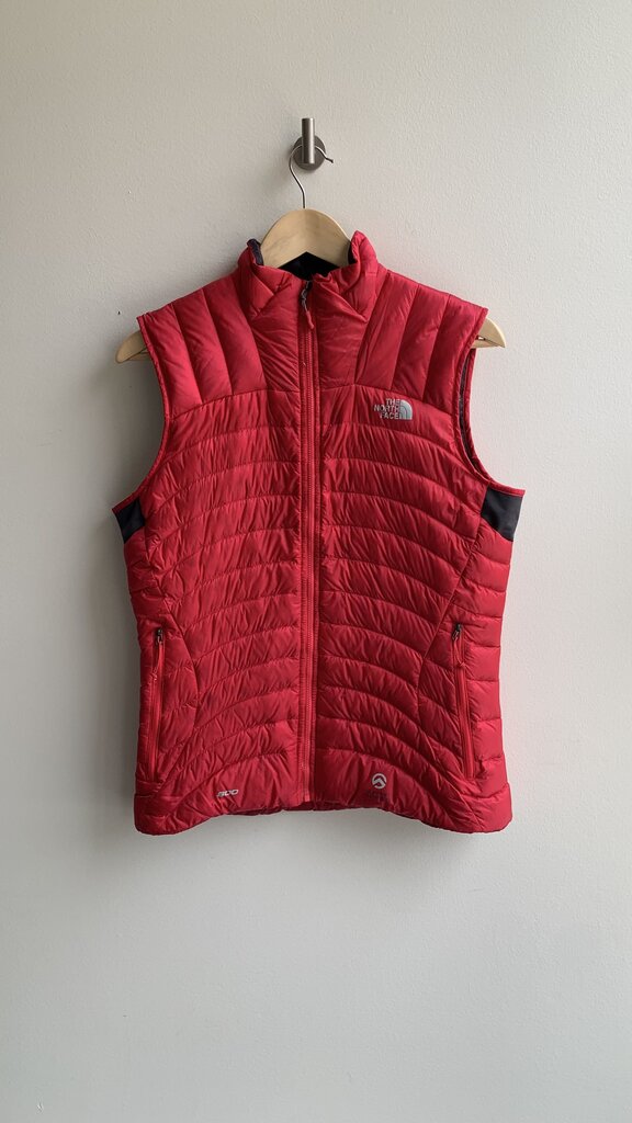 Pre-Owned North Face Red Packable Puffer Vest - Size Medium