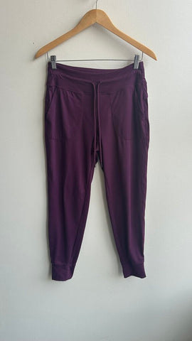 Pre-Owned Lole Purple Pocket Joggers - Size Small