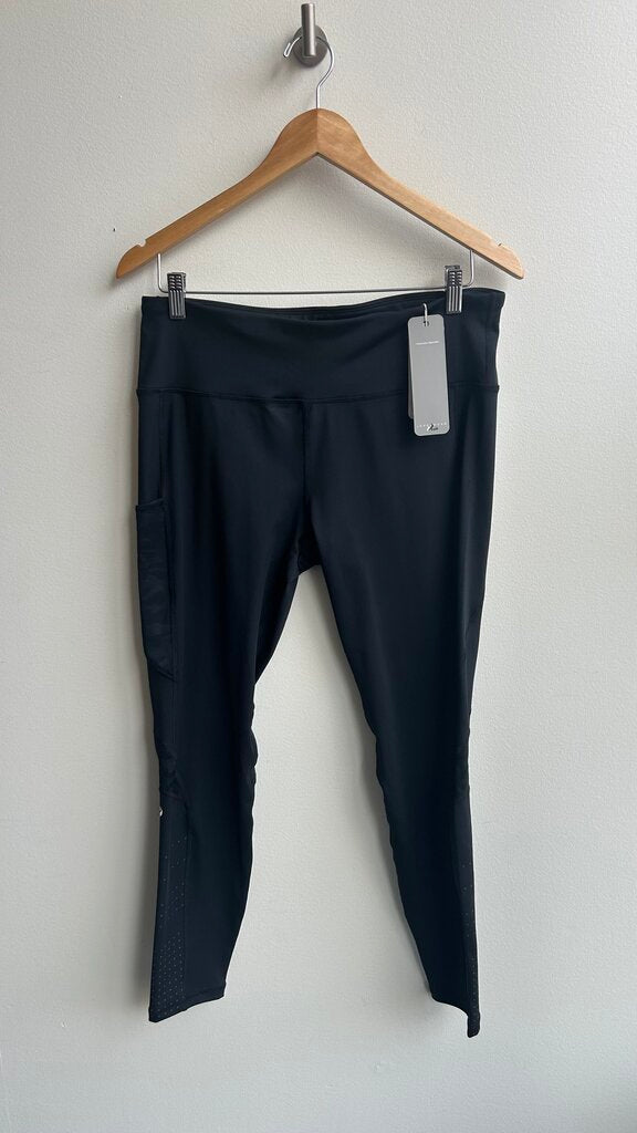 Pre-Owned Levelwear Black 'Verve Tide' Legging (NWT)- Size Large