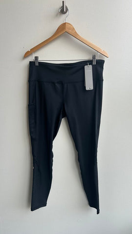 Pre-Owned Levelwear Black 'Verve Tide' Legging (NWT)- Size Large