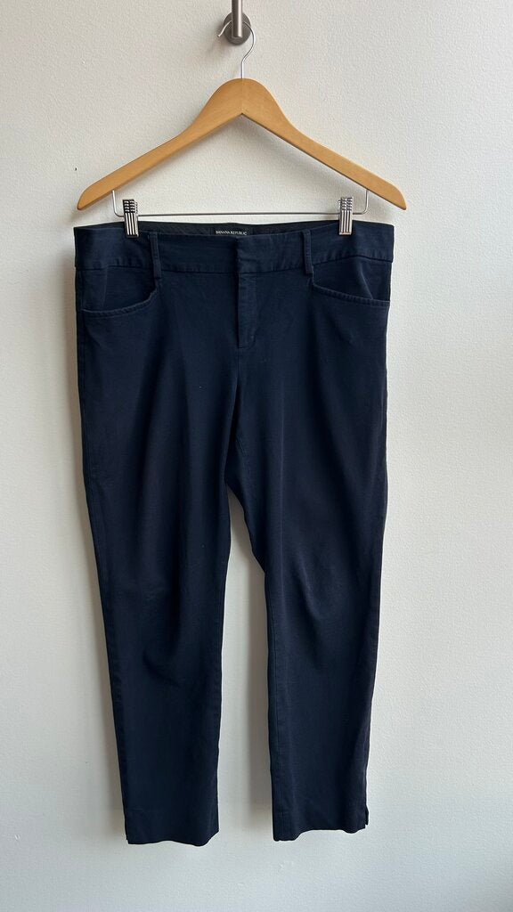 Pre-Owned Banana Republic Navy 'Jackson' Pants- Size 14