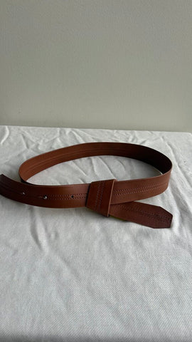 Pre-Owned Tan Knot Belt Adjustable