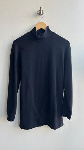 Pre-Owned Wilfred Free Black Mock Neck Tunic- Size Small
