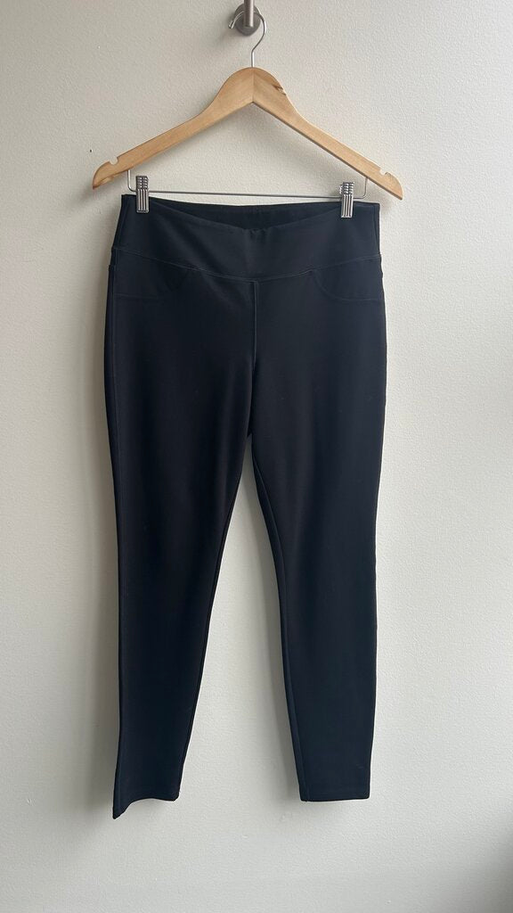 Pre-Owned Jag Black Pull-On Rikki Leggings - Size 10